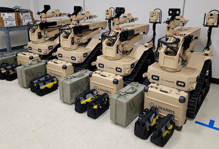 L3Harris Delivers First T7 Explosive Ordnance Disposal Robots to US Air Force